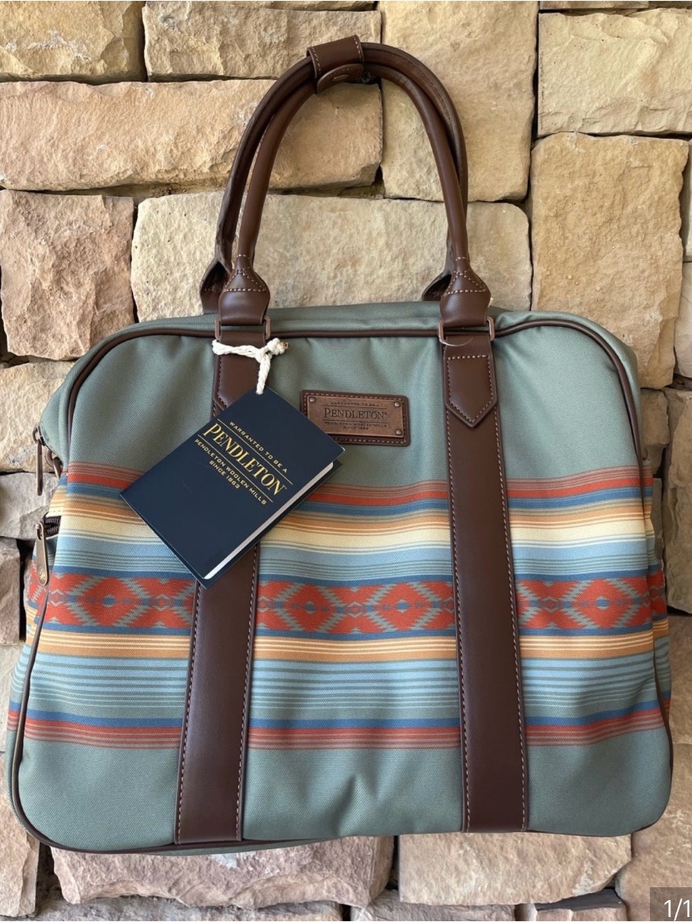Pendleton Weekender Travel Bag Tote NWT